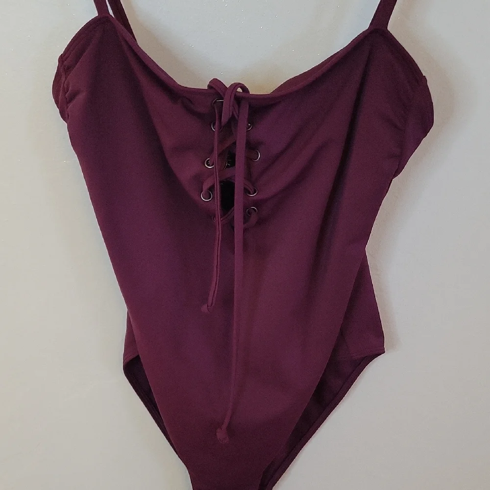 Hollister Purple One-Piece Swimsuit - Picture 2 of 7
